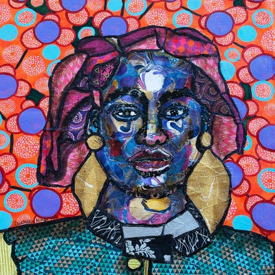 Orange by Zsudayka Nzinga canvas print