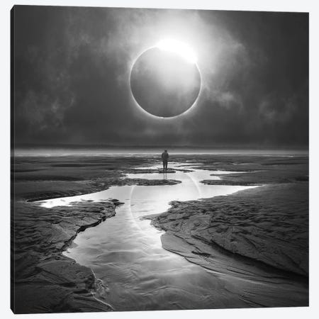 Eclipse Canvas Print #ZOL81} by Zoltan Toth Canvas Wall Art