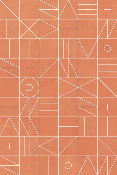 Zoltan Ratko: My Favorite Geometric Patterns No.5 - Coral by Zoltan Ratko
