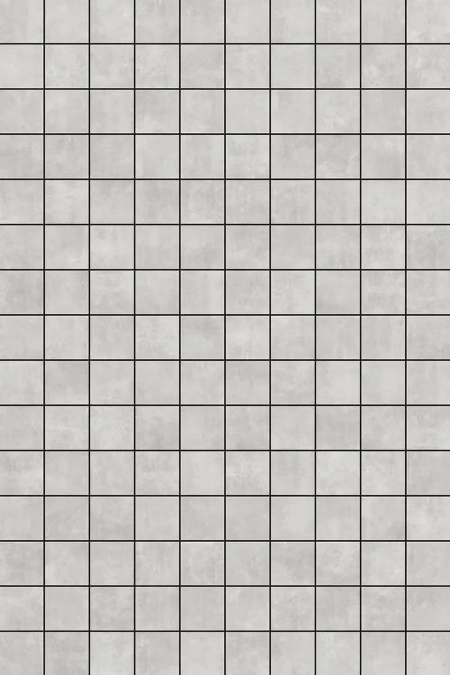 Small Grid Pattern - Grey