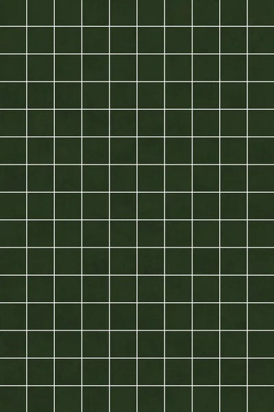 Small Grid Pattern - Deep Green