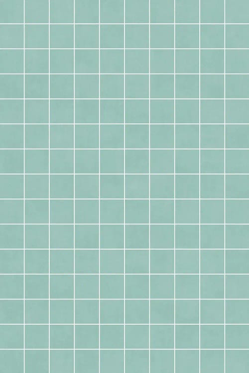 Small Grid Pattern - Light Blue