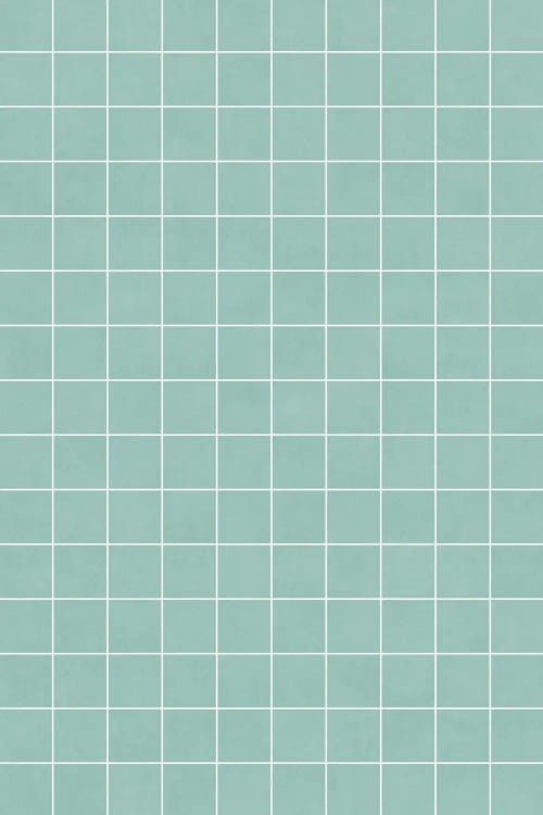 Small Grid Pattern - Light Blue