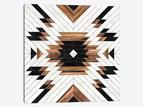 Urban Tribal Pattern No.5 - Aztec - Co - Canvas Artwork | Zoltan Ratko