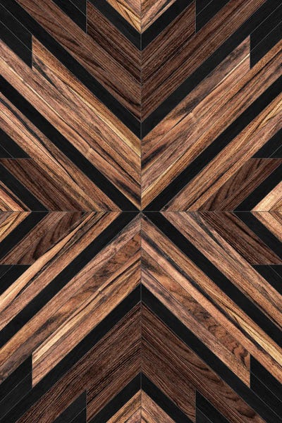 Patterns: Urban Tribal Pattern No.3 - Wood by Zoltan Ratko