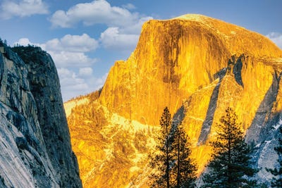 Sunset Glow At Half Dome by Zoe Schumacher canvas print