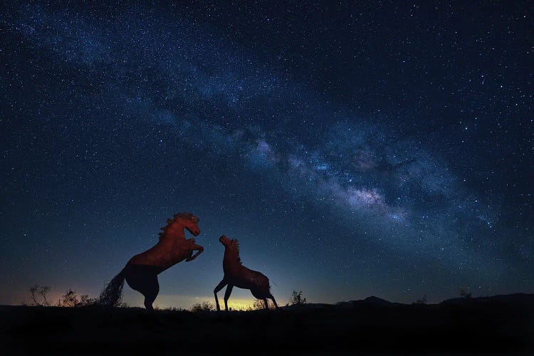 Milky Way Raises Over Borrego Springs