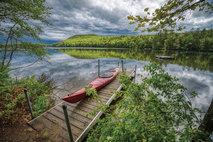 Kayaking In Maine by Zoe Schumacher wall art