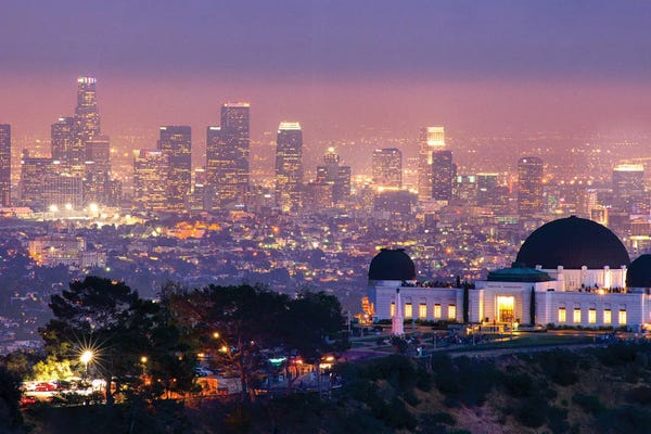 Griffith Park Observatory In Los Angeles