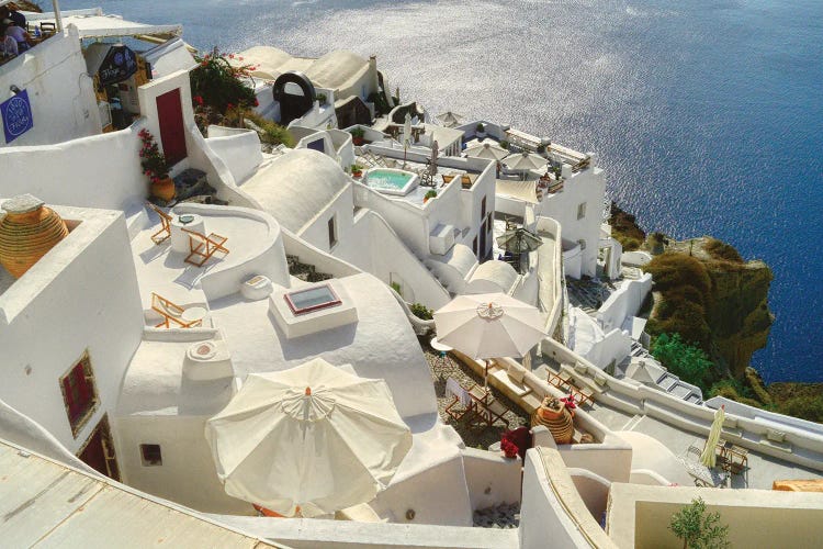 Santorini Oia Greece by Zoe Schumacher wall art