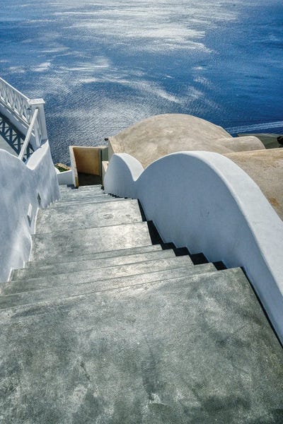 Greece: Stairway To The Aegean Sea by Zoe Schumacher