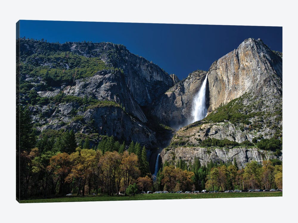 Upper And Lower Yosemite Falls by Zoe Schumacher 1-piece Canvas Wall Art