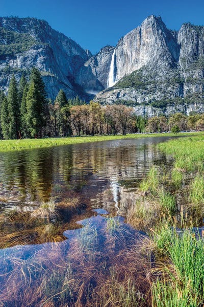 Upper Yosemite Falls by Zoe Schumacher framed wall art