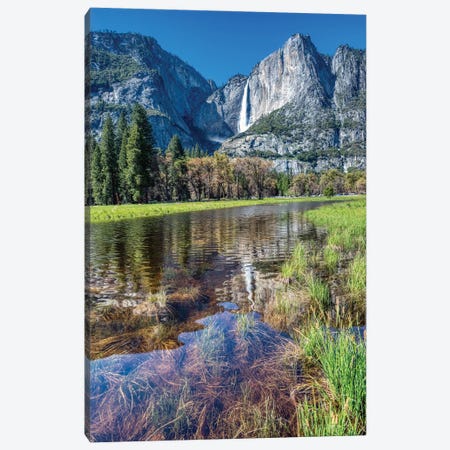 Upper Yosemite Falls Canvas Print #ZSC40} by Zoe Schumacher Canvas Wall Art