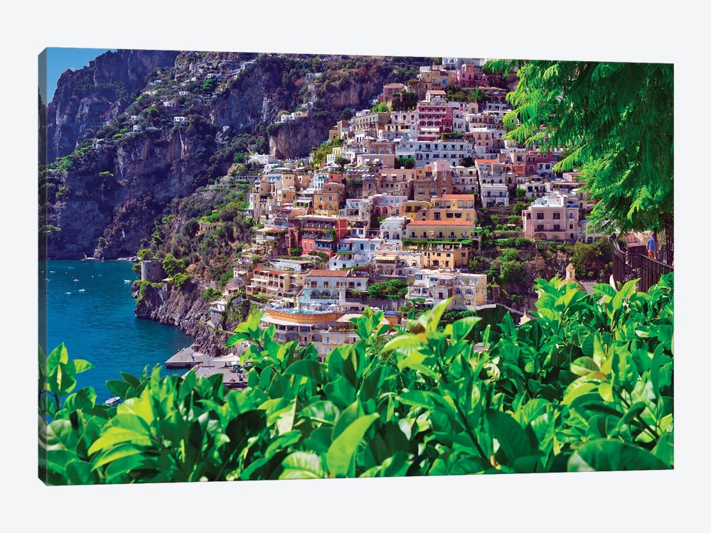 Positano Southern Italy by Zoe Schumacher 1-piece Canvas Wall Art