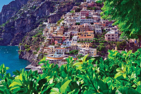 Amalfi Coast: Positano Southern Italy by Zoe Schumacher