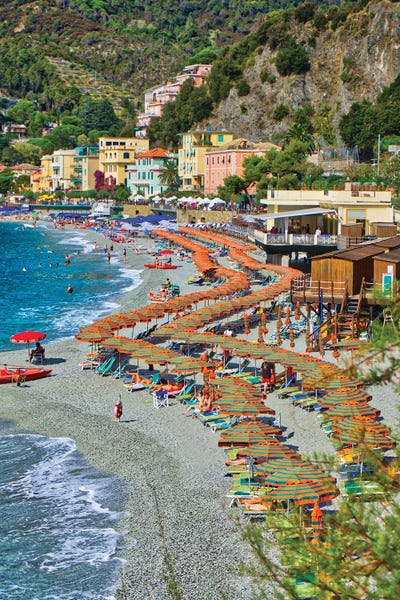 Zoe Schumacher: Take A Stroll @ Monterosso Al Mare Beach Cinque Terre by Zoe Schumacher