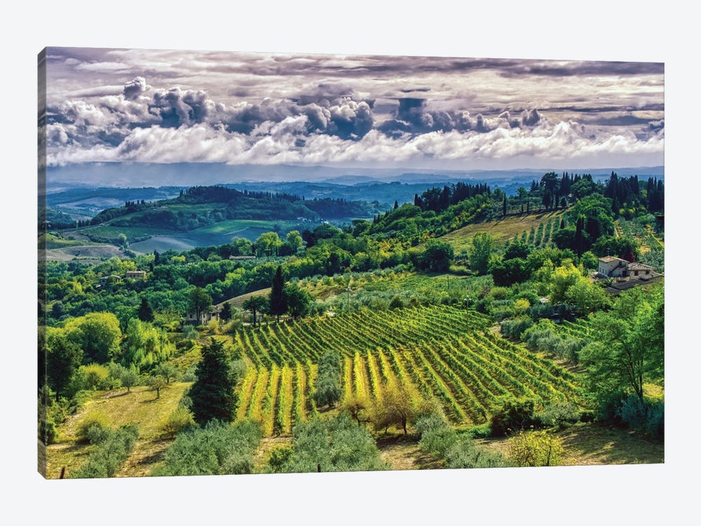 Tuscany by Zoe Schumacher 1-piece Canvas Print