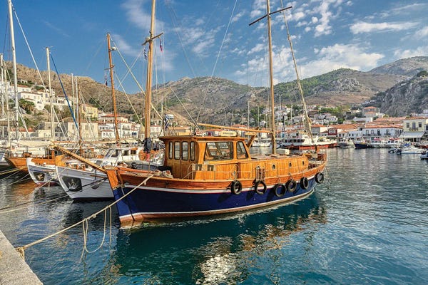 Zoe Schumacher: Hydra Harbor by Zoe Schumacher