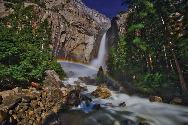 Moonbow At Lower Yosemite Falls