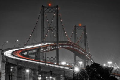 Vincent Thomas Bridge by Zoe Schumacher framed wall art