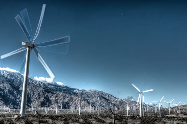 Zoe Schumacher: Wind Farms Of Palm Springs by Zoe Schumacher