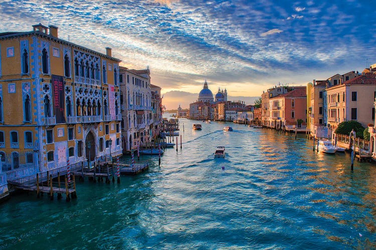 Sunrise On The Grand Canal Of Venice