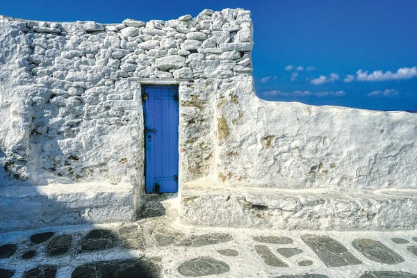 Zoe Schumacher: Doorway To The Aegean Sea by Zoe Schumacher