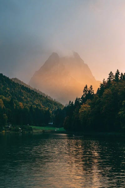 Sebastian Scheichl: Riessersee, Germany by Sebastian Scheichl