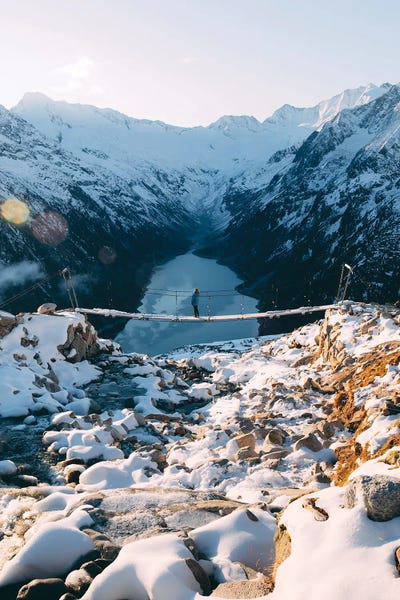 Sebastian Scheichl: Schlegeis Stausee, Austria by Sebastian Scheichl