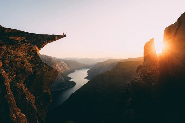 Sebastian Scheichl: Trolltunga, Norway by Sebastian Scheichl
