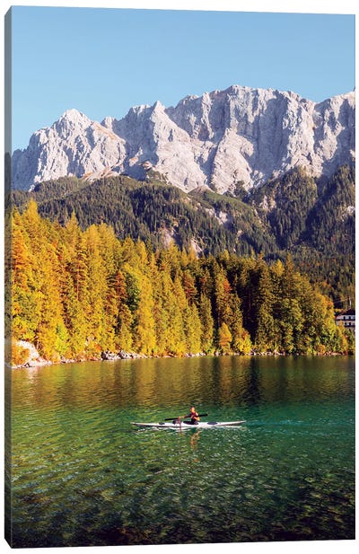 Eibsee, Germany Canvas Art Print - Layered Landscapes