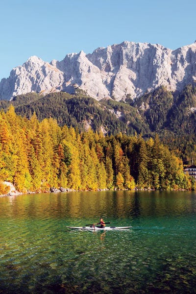 Sebastian Scheichl: Eibsee, Germany by Sebastian Scheichl