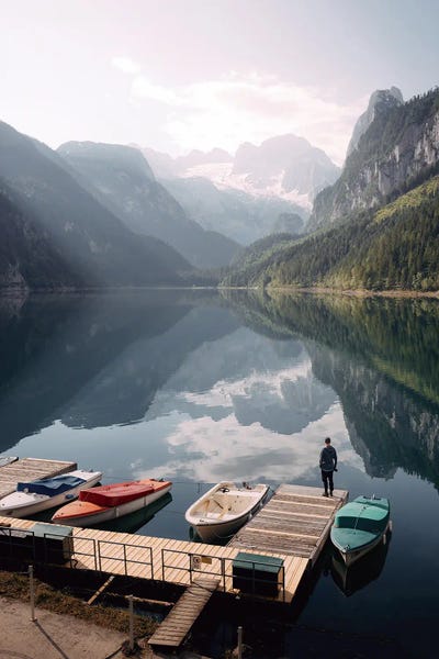 Sebastian Scheichl: Gosausee, Austria by Sebastian Scheichl