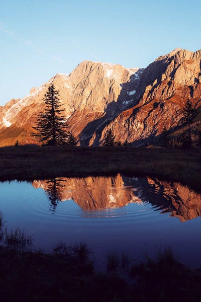 Hochkeil, Austria II by Sebastian Scheichl framed canvas print