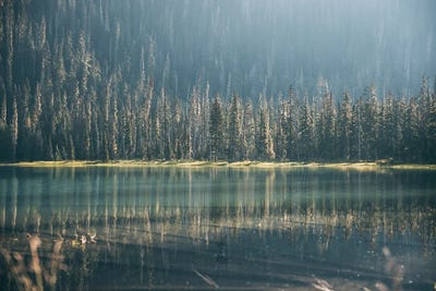 Lower Joffre Lake, Canada II by Sebastian Scheichl framed wall art