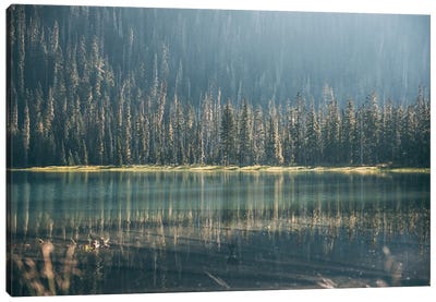 Lower Joffre Lake, Canada II Canvas Art Print - British Columbia Art