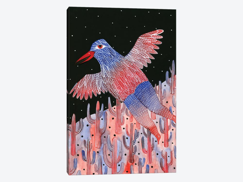 Bird Goddess by Zsalto 1-piece Canvas Artwork