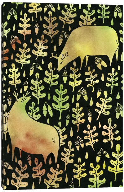 Forest Canvas Art Print - Folksy Fauna