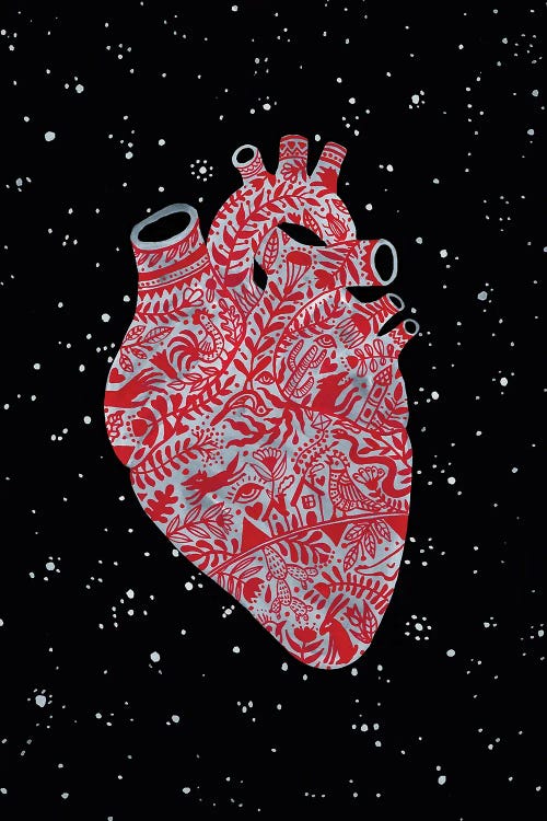 Heart by Zsalto wall art