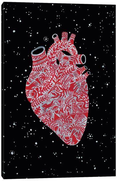 Heart Canvas Art Print - Zsalto