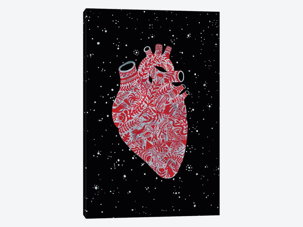 Heart by Zsalto 1-piece Canvas Art Print