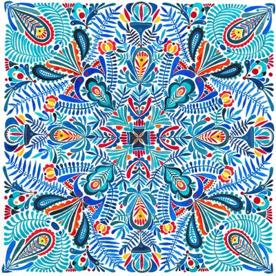 Mandala Canvas Print by Zsalto iCanvas