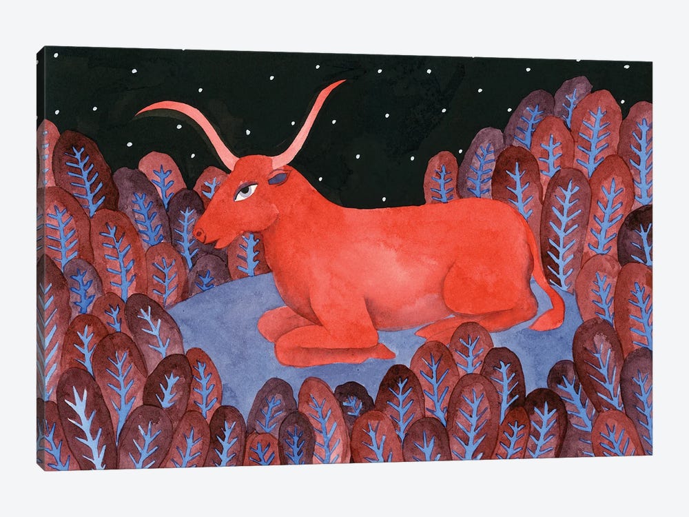 Taurus by Zsalto 1-piece Canvas Art Print