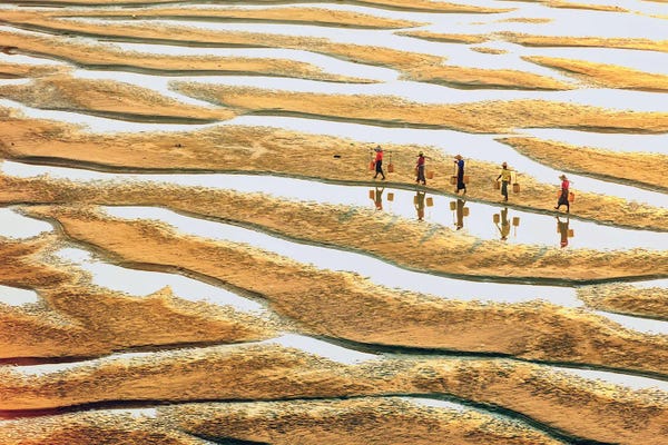 Burma (Myanmar): Patterns Of Irrawaddy by Zay Yar Lin