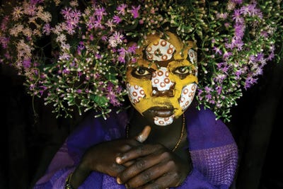 Suri Girl by Zay Yar Lin acrylic art print