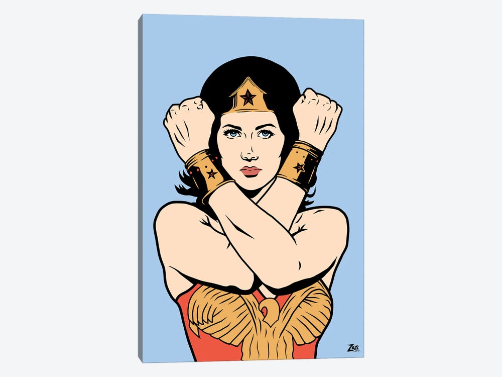 Wonder Woman by Zozi Designs 1-piece Canvas Print
