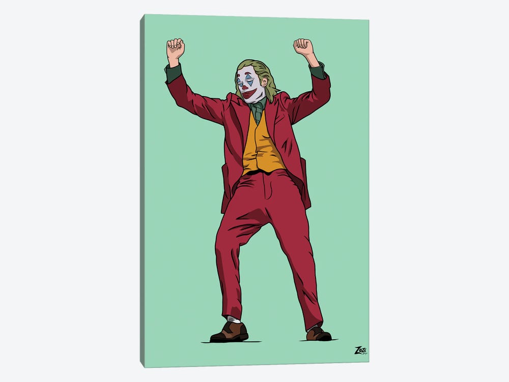 Joker by Zozi Designs 1-piece Canvas Art