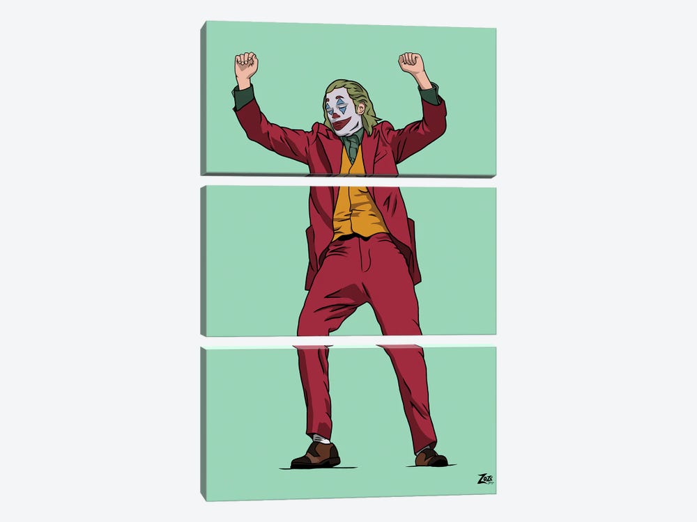 Joker by Zozi Designs 3-piece Canvas Art