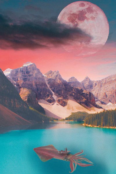 In The Deep Canvas Art Print by Zozi Designs iCanvas